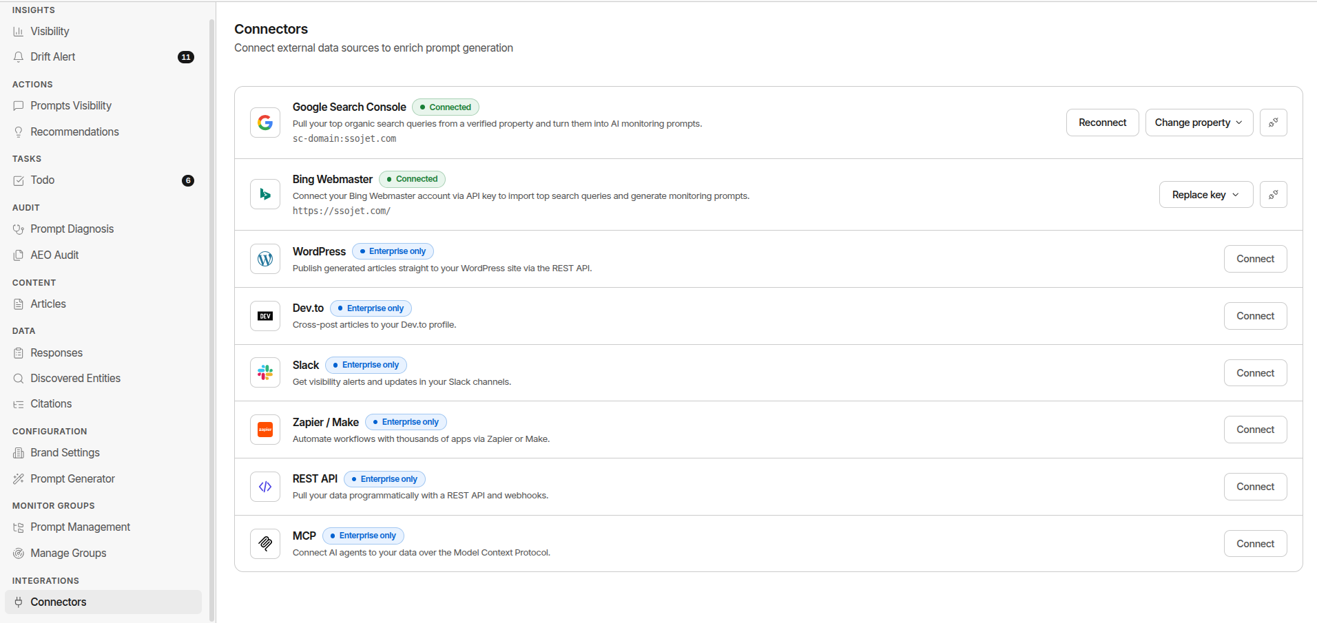 Integrations Overview